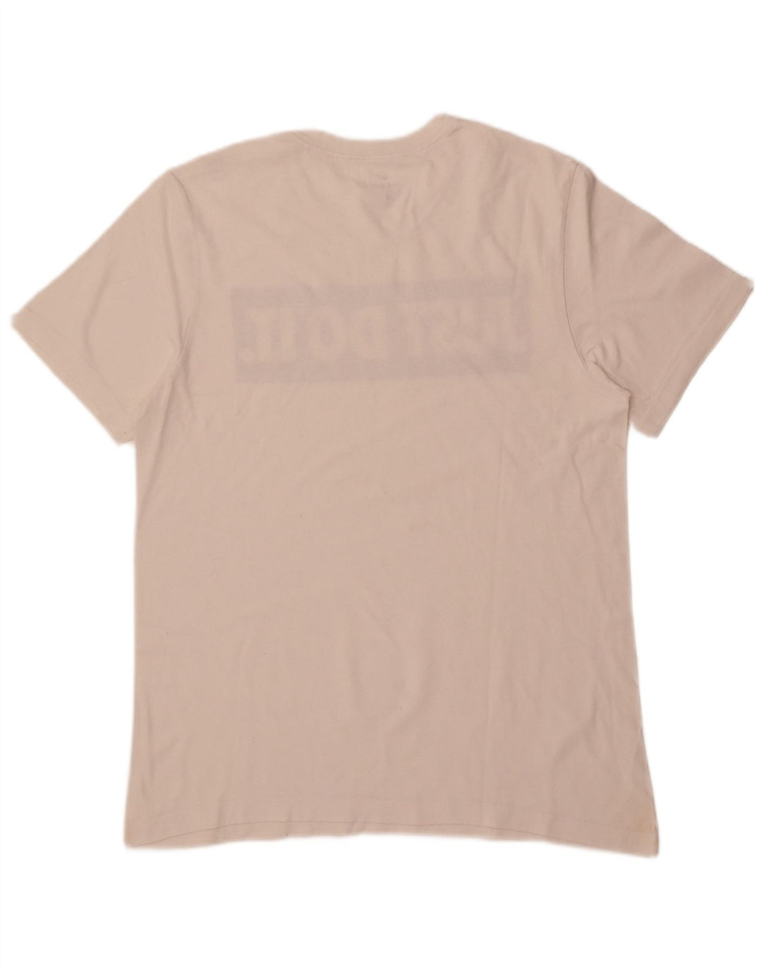 Męski T-shirt Nike z grafiką, średni biały