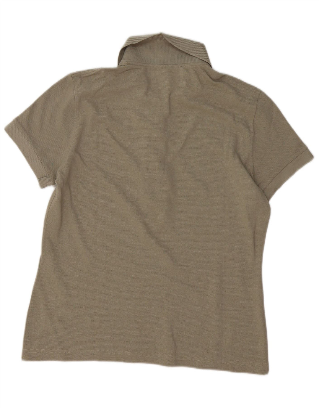 Damska koszulka polo LACOSTE, rozmiar 44, duża, szara, bawełniana