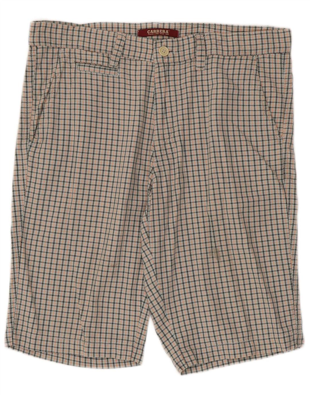 Męskie spodenki chino Carrera IT 50 Large W34 wielobarwna bawełniana kratka