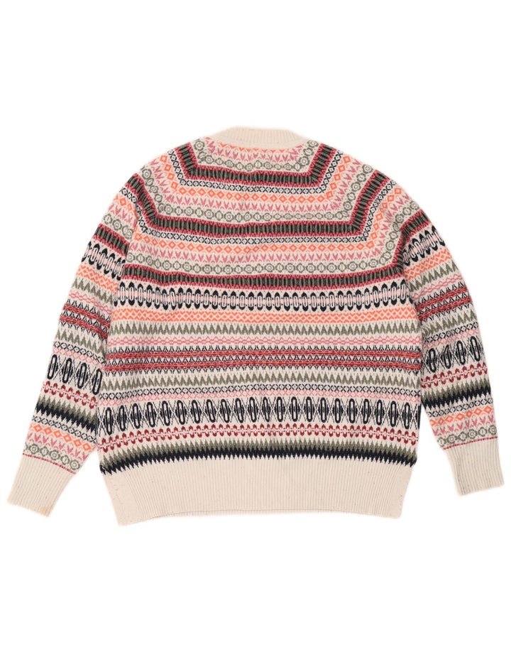 Sweter damski Marks & Spencer z okrągłym dekoltem, UK 14, średni, wielokolorowy