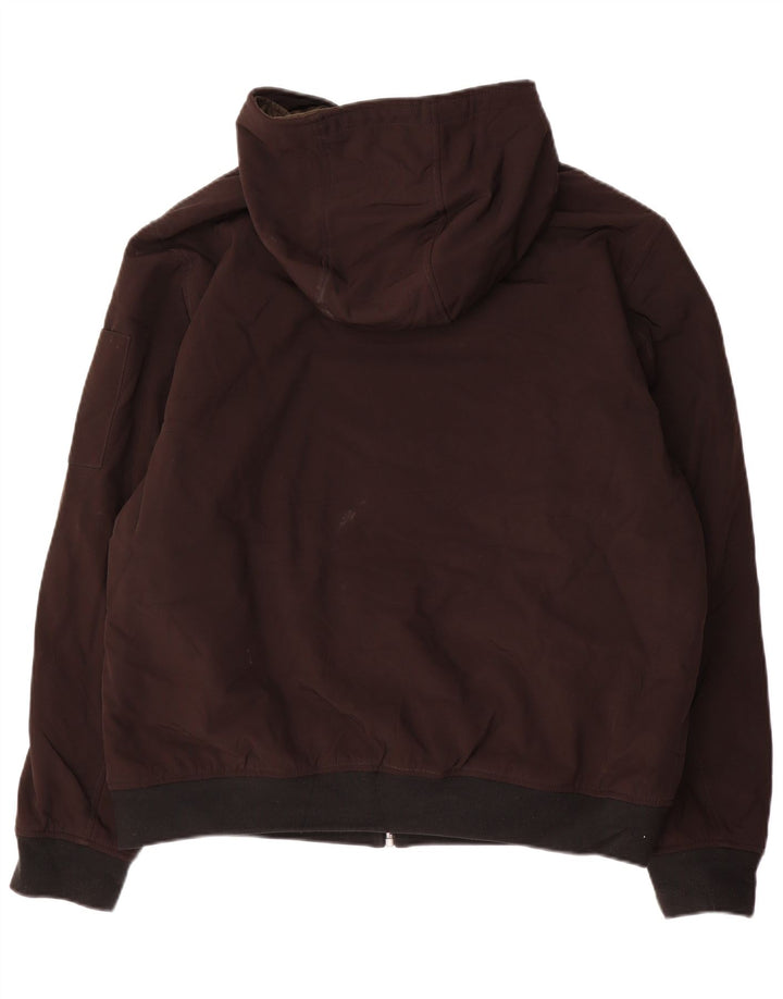 Męska kurtka bomberka z kapturem Dockers UK 42 XL, czarny poliester