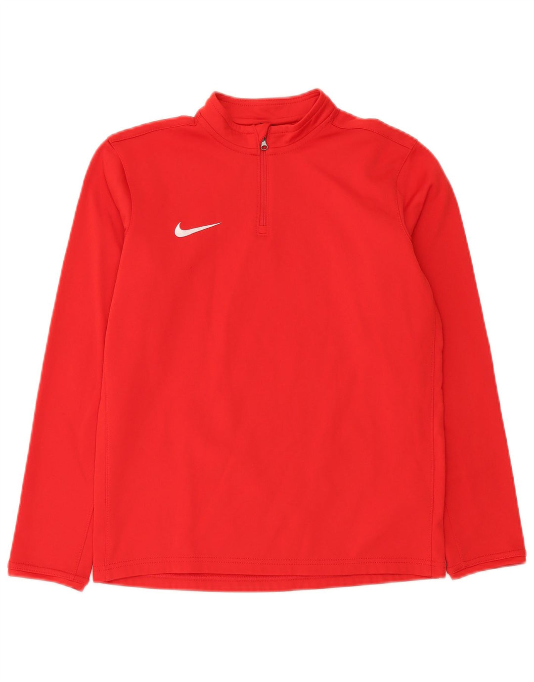 Chłopięcy dres Nike Dri Fit z zamkiem błyskawicznym na szyi, 13-14 lat XL, czerwony