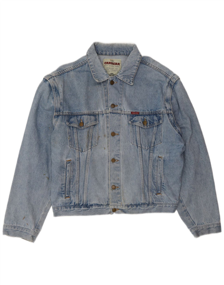 Męska kurtka dżinsowa CARRERA UK 40, duża niebieska