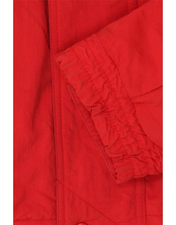 Męska ocieplana kurtka Eddie Bauer UK 42 XL, czerwona bawełna