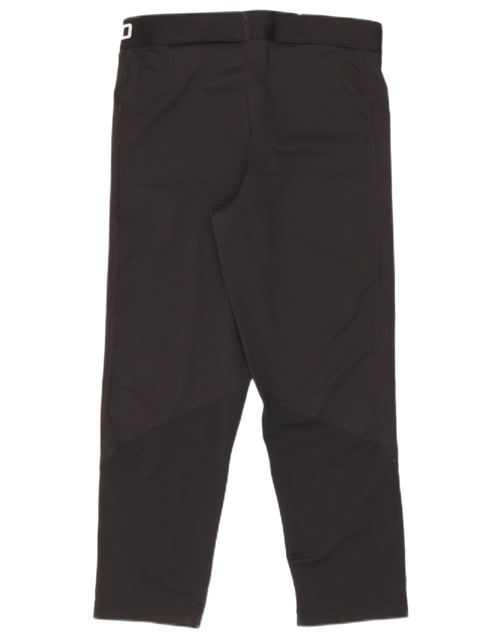 Damskie legginsy Nike Graphic Capri średnie W26 L21 czarne