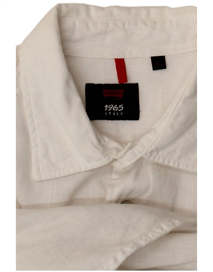 Koszula męska Carrera, duża, biała