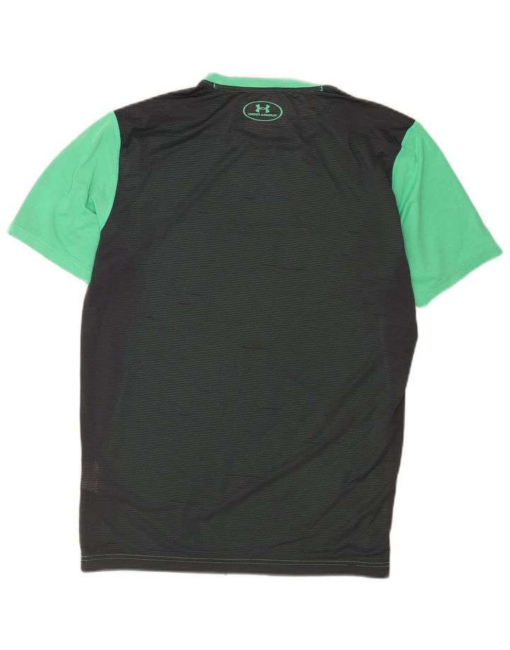 Męska koszulka t-shirt Under Armour Heat Gear, poliestrowa, w kolorze średniej zieleni