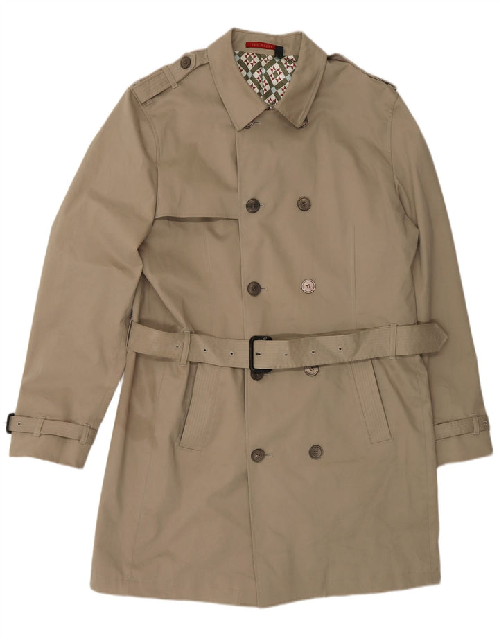 Trencz męski TED BAKER EU 44 XS, beżowy, bawełniany