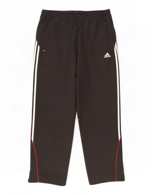 Męskie spodnie dresowe Adidas UK 40/42 Średni czarny poliester