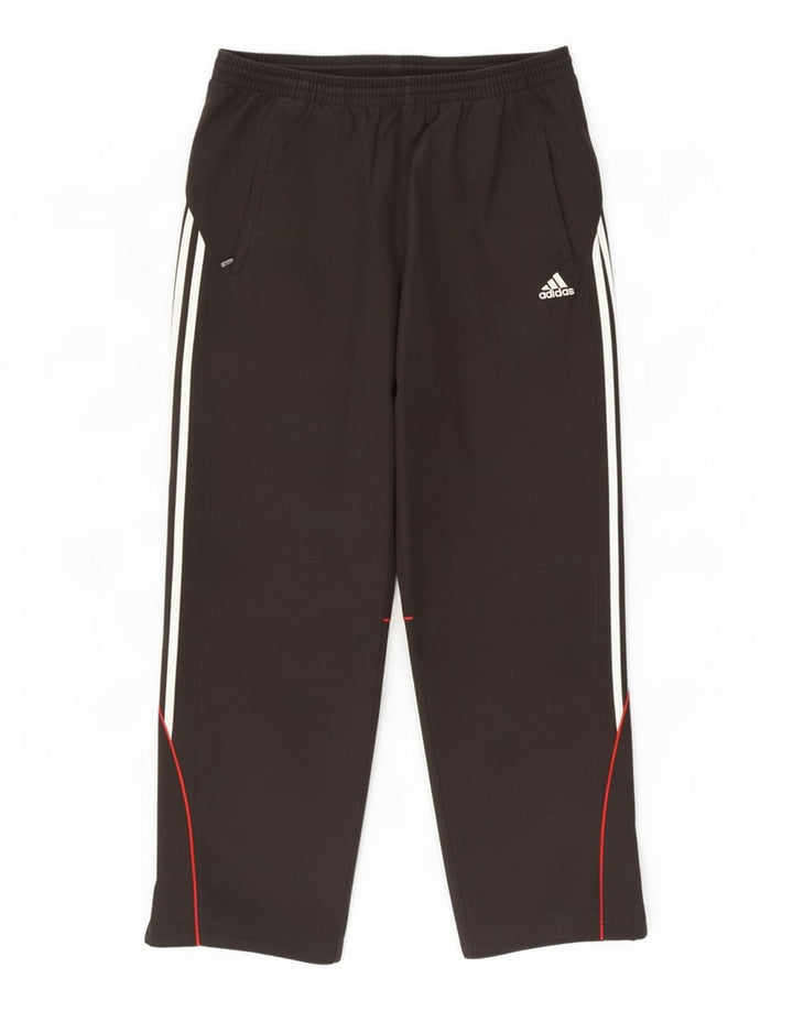 Męskie spodnie dresowe Adidas UK 40/42 Średni czarny poliester
