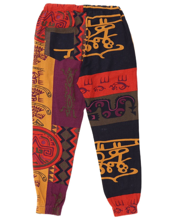 Spodnie dziewczęce VINTAGE 15-16 lat 2XL W30 L25 wielokolorowe