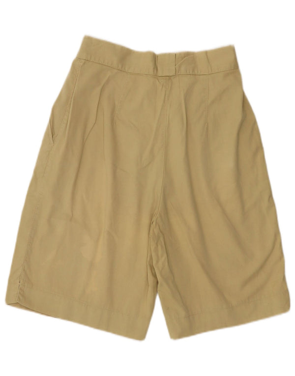 Damskie spodenki codzienne Benetton z wysokim stanem IT 42 Medium W27 beżowe
