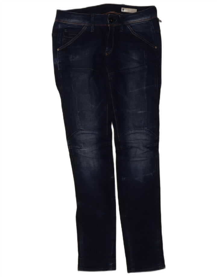 Damskie jeansy skinny G-Star W31 L32 granatowe