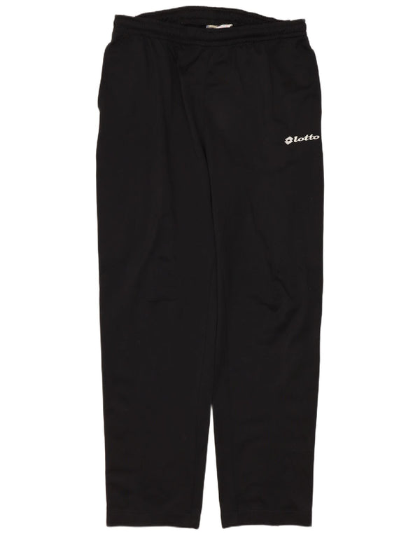 Lotto Mens Graphic Tracksuit Trousers UK 40/42 Large Black Colourblock