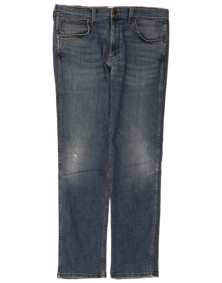 Męskie jeansy Wrangler W34 L31 niebieskie