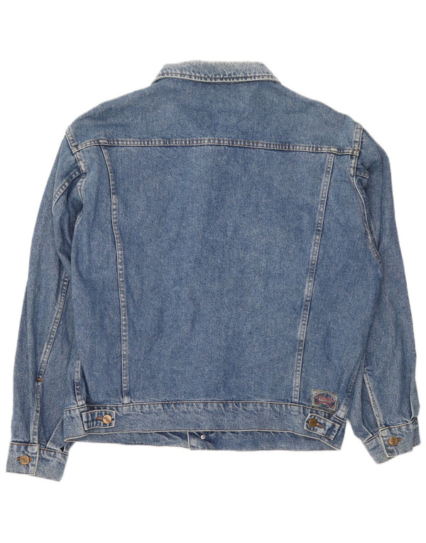 Vintage męska kurtka dżinsowa UK 42 XL niebieska bawełniana