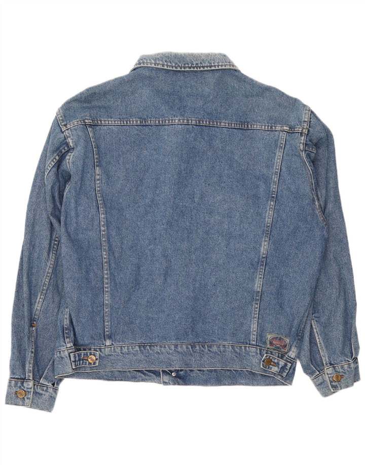 Vintage męska kurtka dżinsowa UK 42 XL niebieska bawełniana