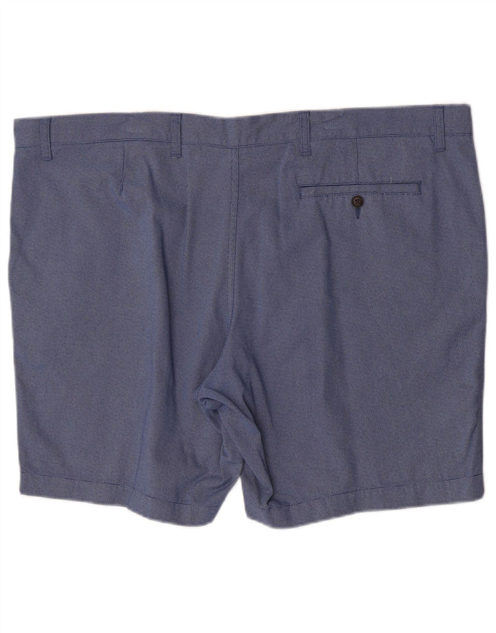 Marks & Spencer Męskie spodenki Chino W44 2XL Niebieskie, bawełniane