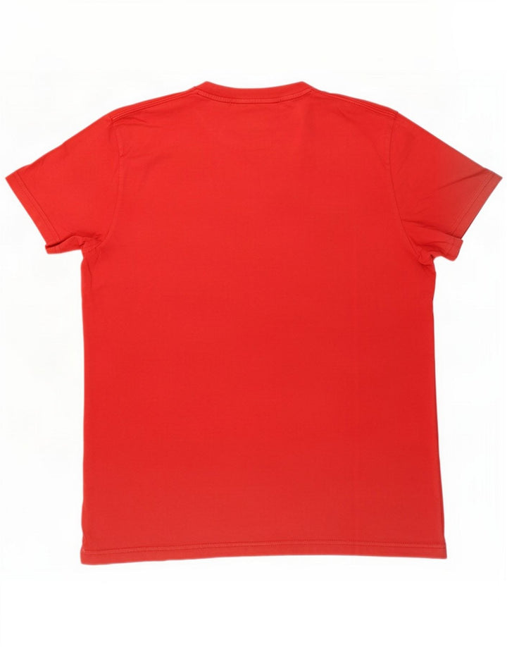 Męska koszulka z grafiką Converse Top Medium Red Cotton