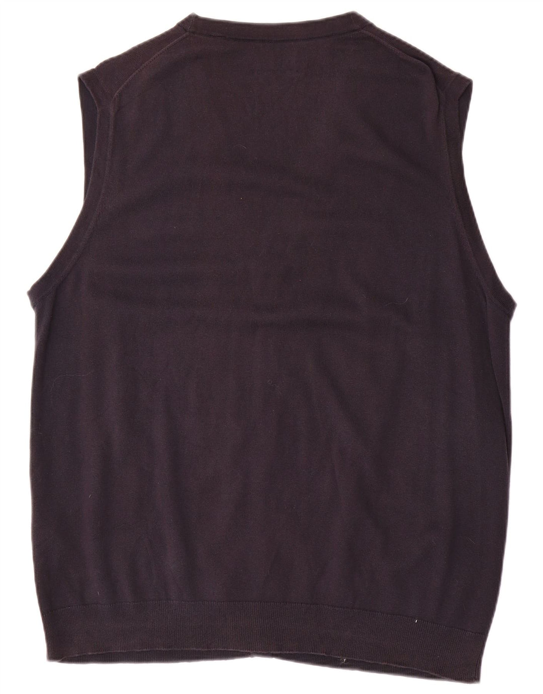 Męski sweter rozpinany bez rękawów Gant 2XL, granatowy, bawełniany