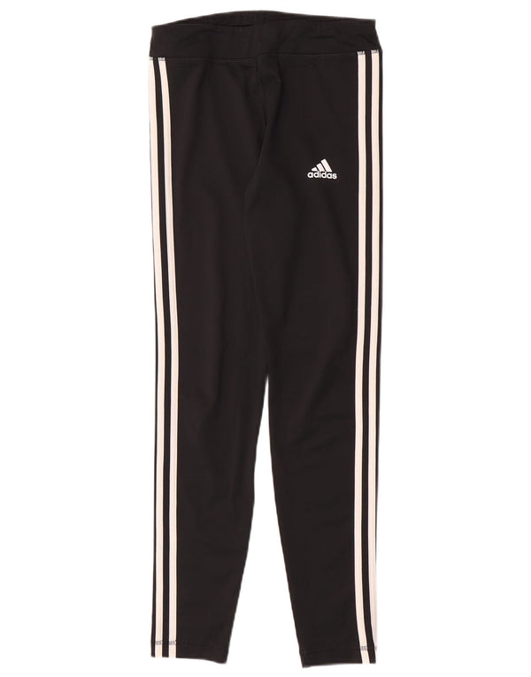 Legginsy Adidas Dziewczęce Slim Fit 14-15 Lat Czarne Sportowe