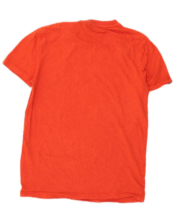 T-shirt męski Superdry, mały, czerwony, bawełniany