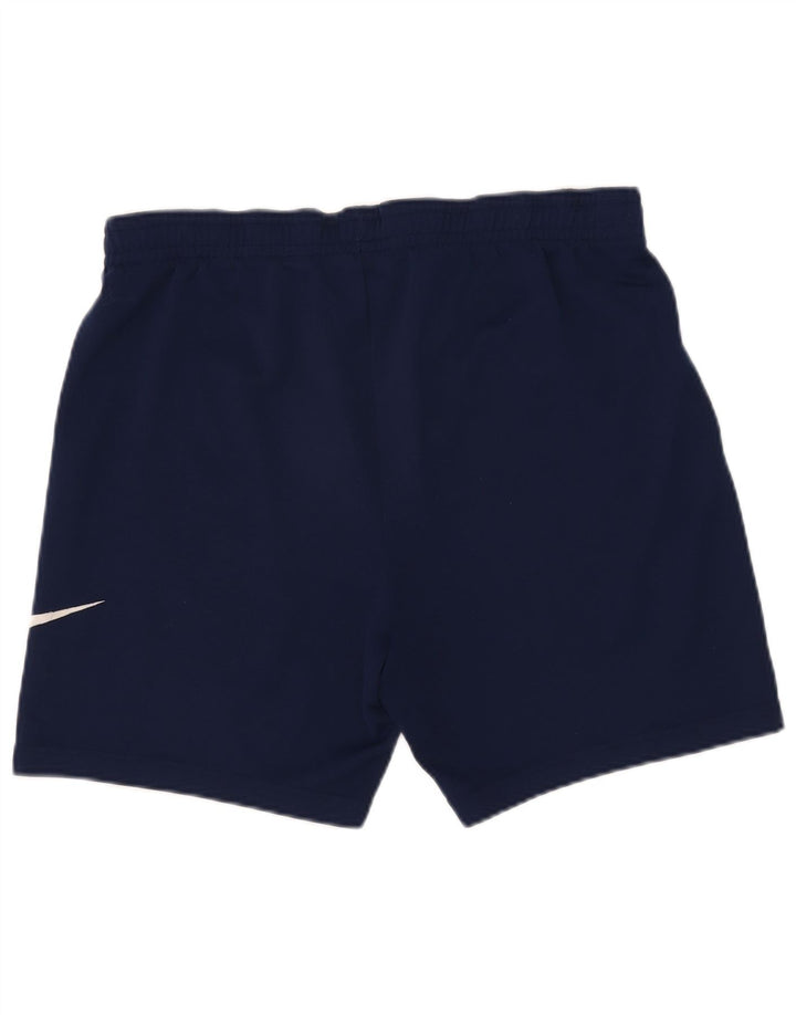 Męskie spodenki sportowe Nike, duże, granatowe, poliestrowe