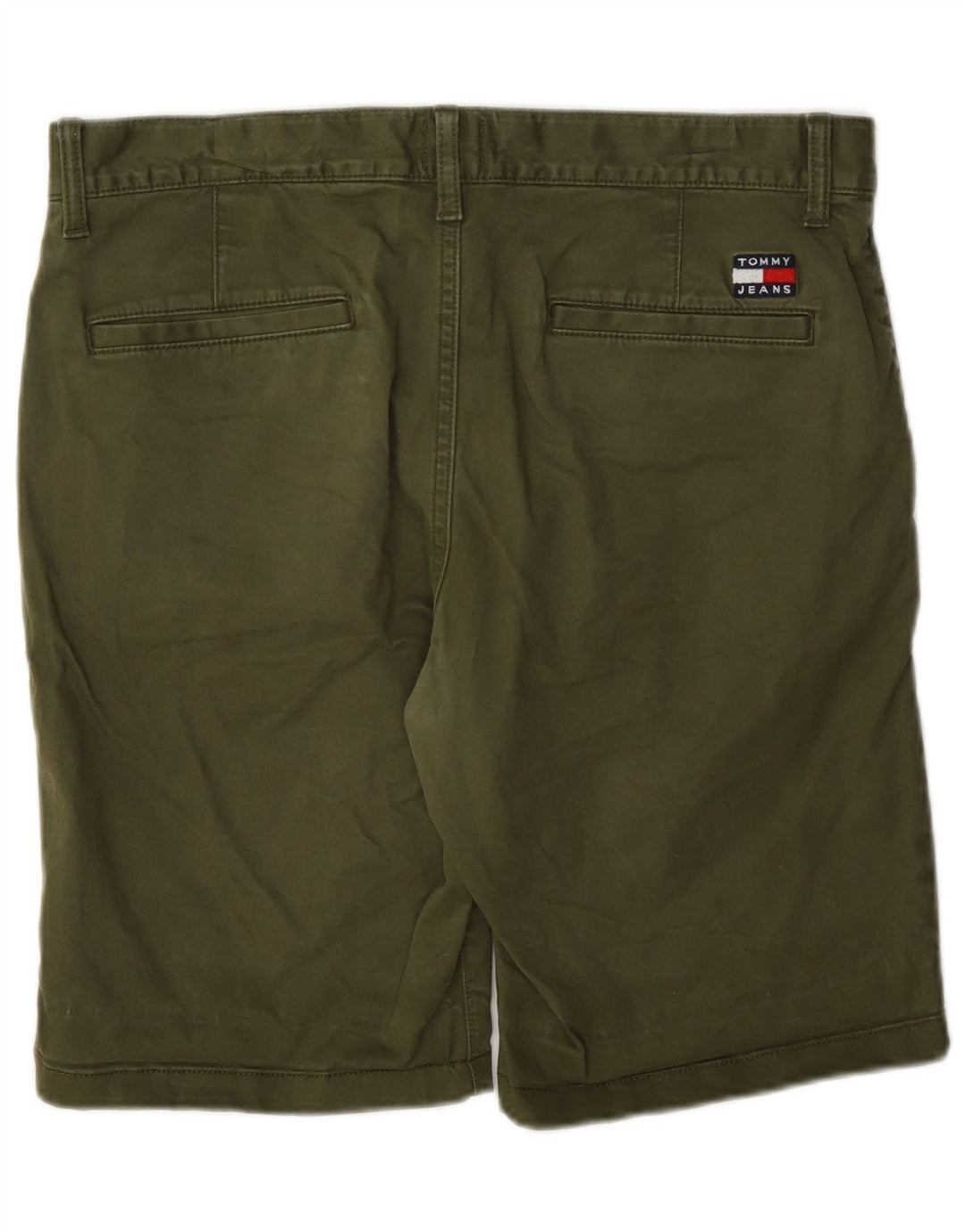 Męskie spodenki chino Tommy Hilfiger W32, średnia bawełna khaki