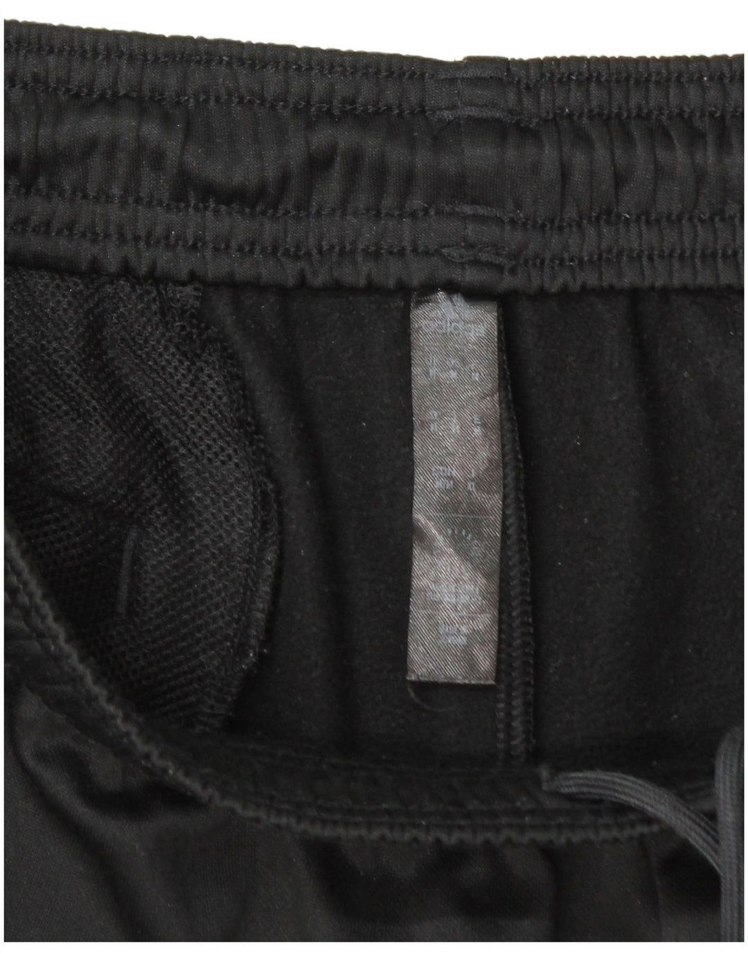 Męskie spodnie dresowe Adidas, średni czarny poliester