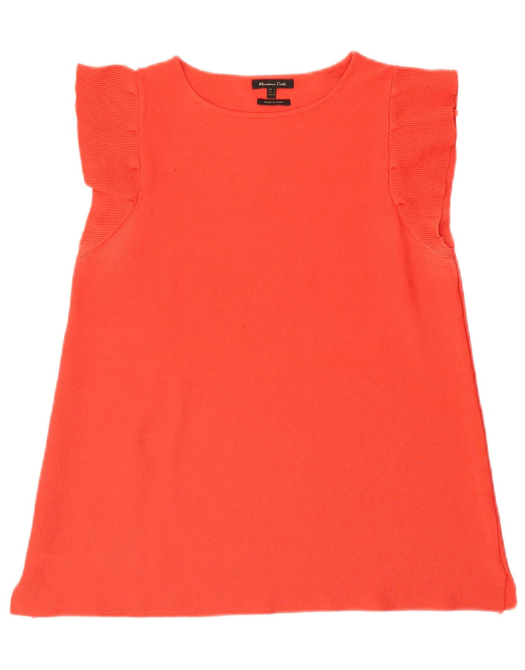Bluzka damska Massimo Dutti Top UK 10 Small Red