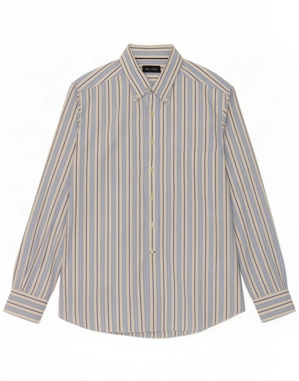Koszula męska Massimo Dutti XL w niebieskie prążki
