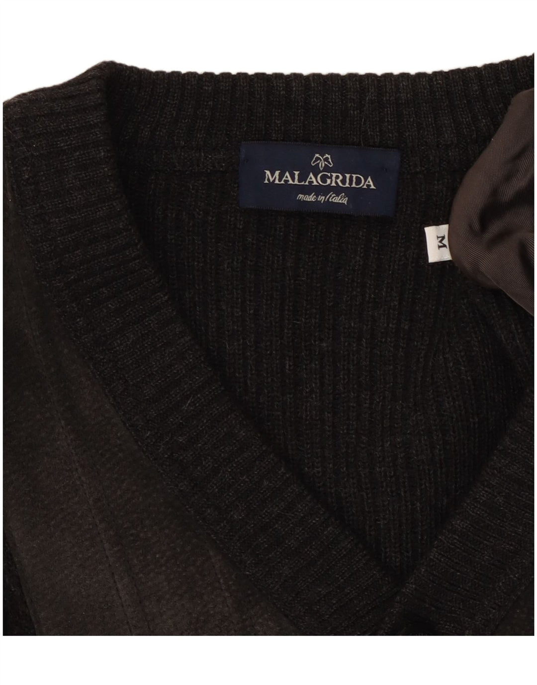 Męski sweter rozpinany Malagrida, średnioszary