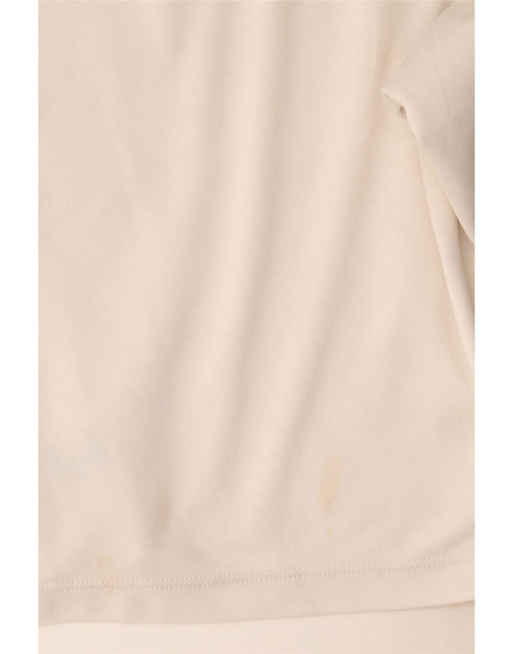 Męskie spodenki sportowe Nike Dri Fit, duże, białe, poliestrowe