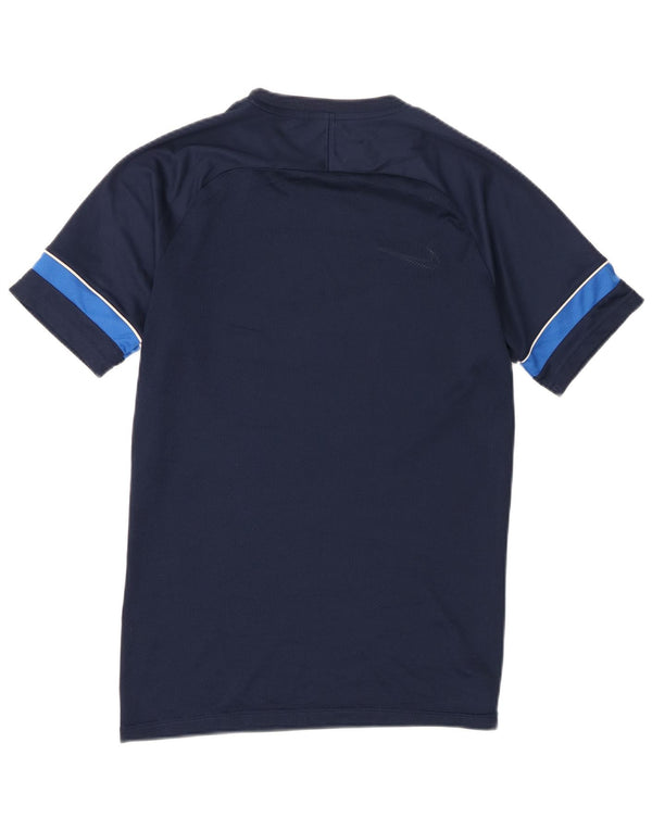 T-shirt męski Nike Dri Fit, średni granatowy kolor, blok