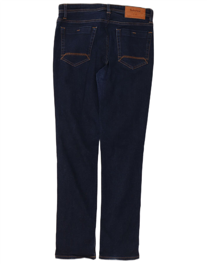 Męskie jeansy Timberland Slim W30 L32 Granatowa bawełna