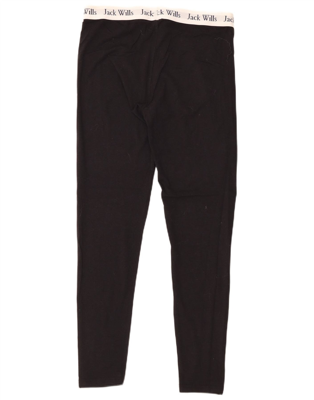 Damskie legginsy JACK WILLS z grafiką UK 12, bawełna w kolorze średniej czerni