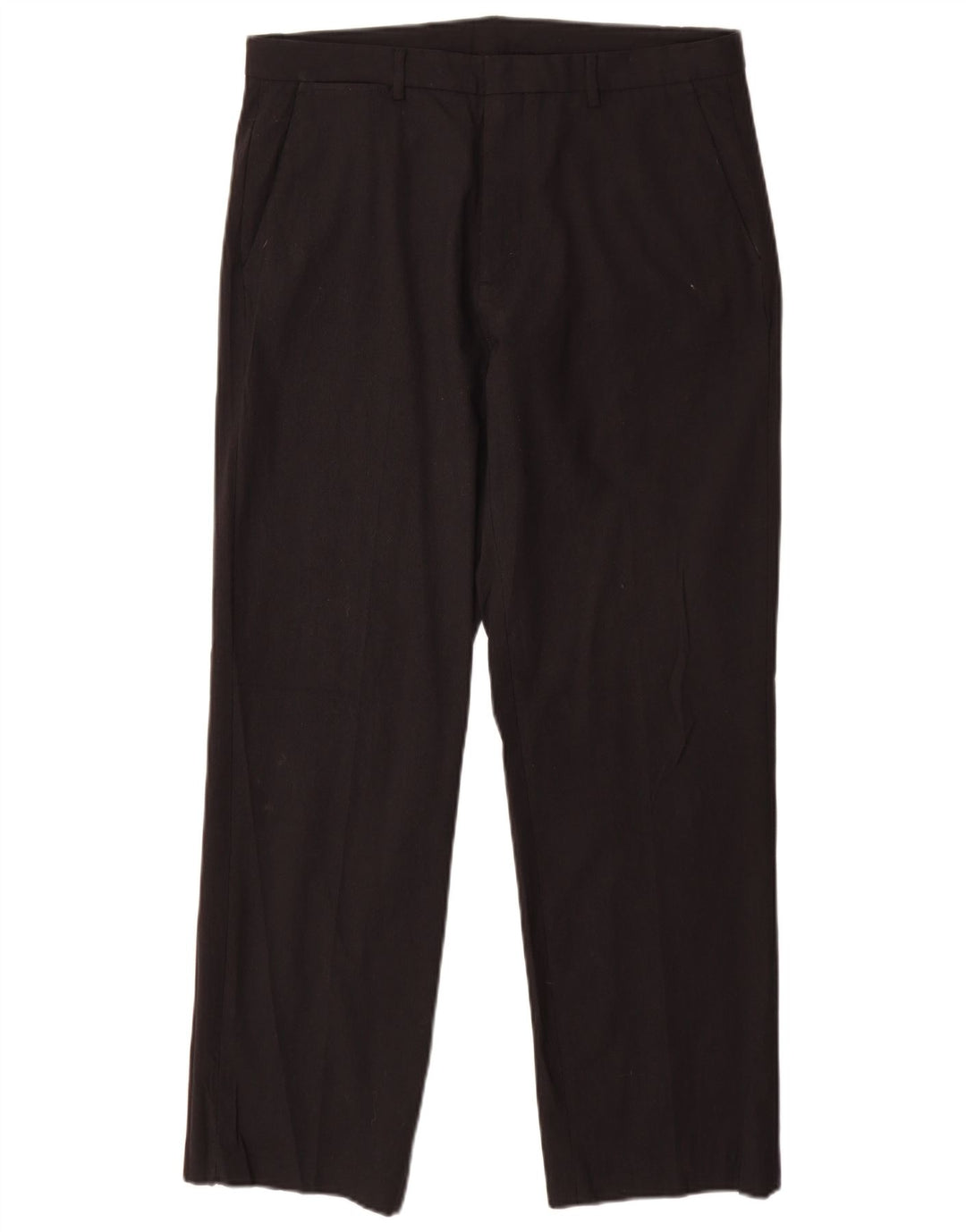 Męskie proste spodnie chino Calvin Klein W32 L30 Czarny poliester