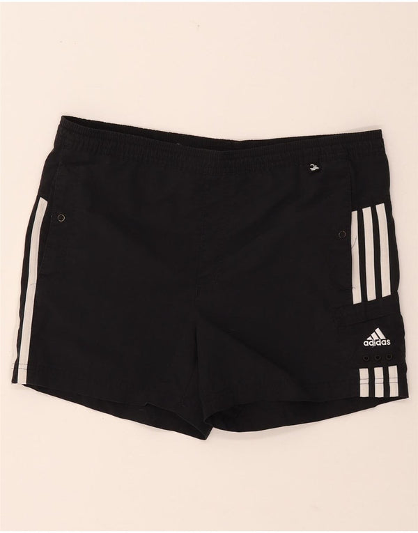Spodenki sportowe ADIDAS dziewczęce 11-12 lat, czarny nylon