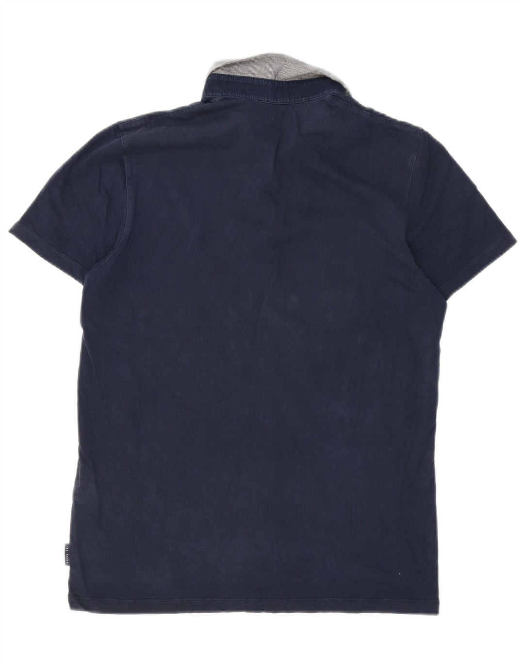 Męska koszulka polo Ted Baker, rozmiar 3, średnia, granatowa, bawełniana