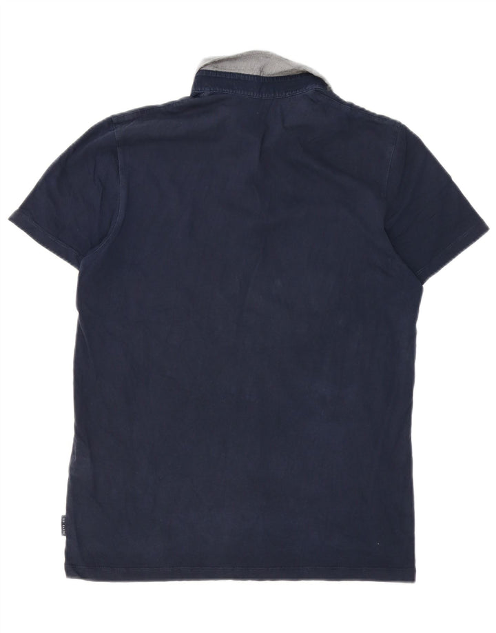 Męska koszulka polo Ted Baker, rozmiar 3, średnia, granatowa, bawełniana