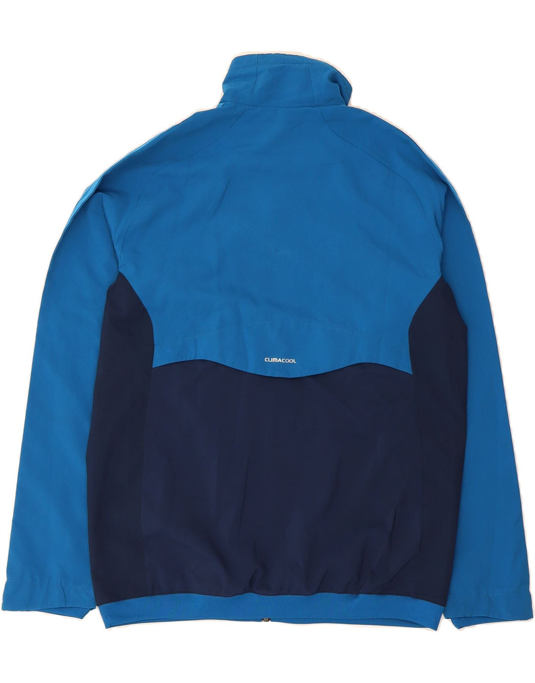 ADIDAS Mens Climacool Tracksuit Top Jacket UK 40/42 Medium Navy Blue Vintage Adidas and Second-Hand Adidas from Messina Hembry 