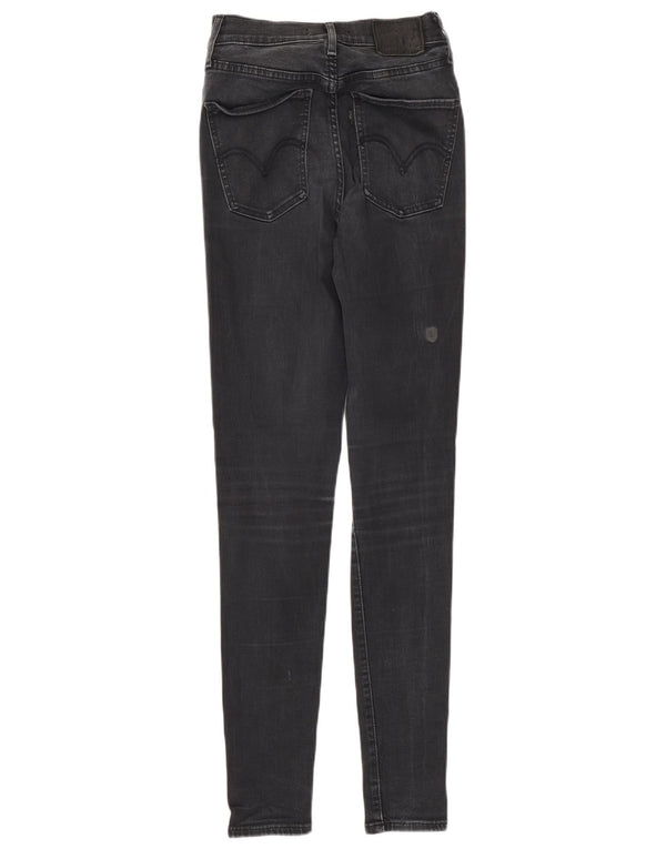 Damskie jeansy Levi's Mile High Skinny W26 L28 Szare