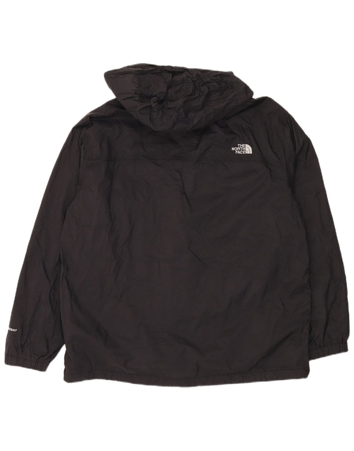 Męska kurtka przeciwdeszczowa z kapturem THE NORTH FACE UK 42 XL, czarny nylon