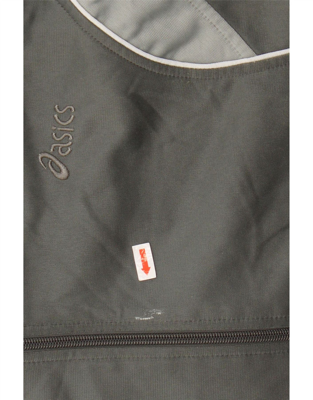 Męski sweter z kapturem i zamkiem ASICS XL w kolorze szarym