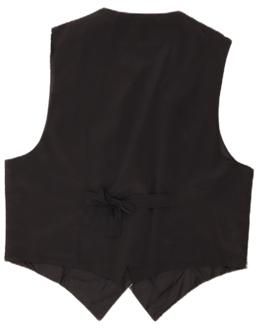 Kamizelka damska VINTAGE UK 18 XL, czarna, z poliestru w kwiaty