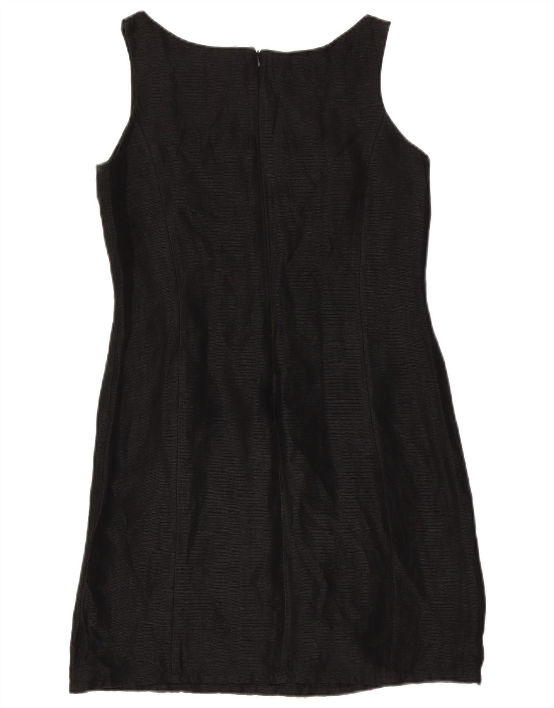 Balonowa damska sukienka płaszczowa bez rękawów IT 40 Small Black Silk