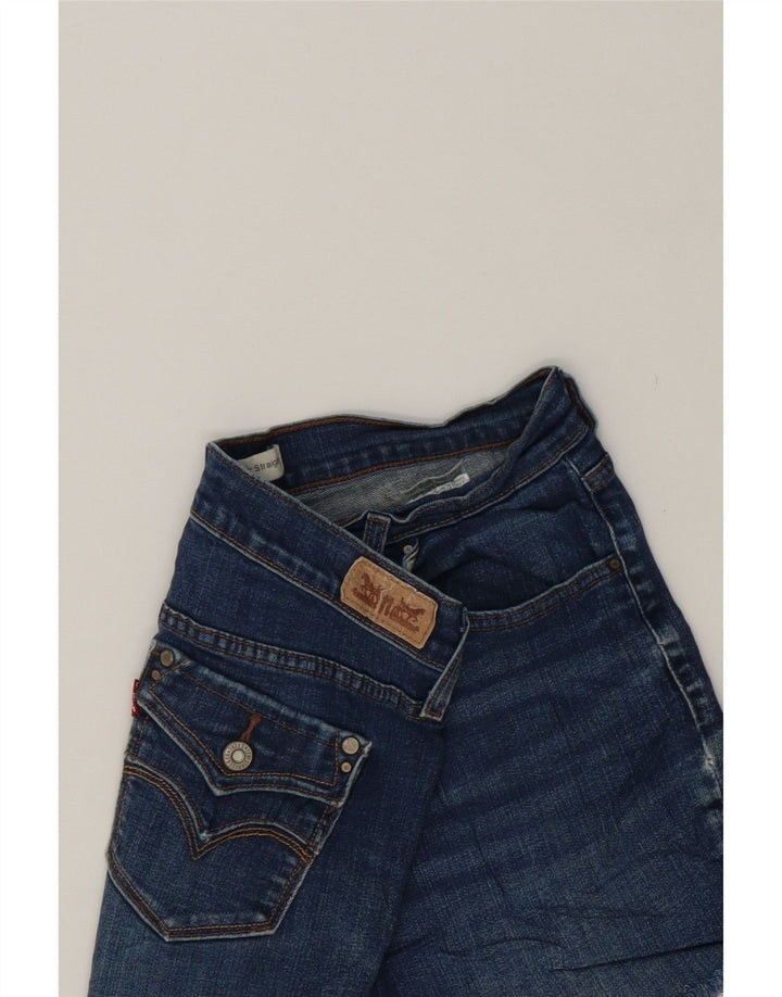 LEVI'S Womens 505 Denim Shorts W32 Large Blue Vintage Levi's and Second-Hand Levi's from Messina Hembry 