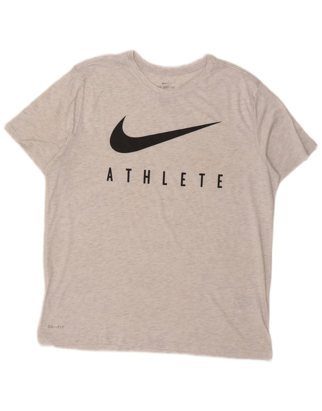 Męski T-shirt Nike Athletic Cut Graphic Top XL Szary, nakrapiany poliester