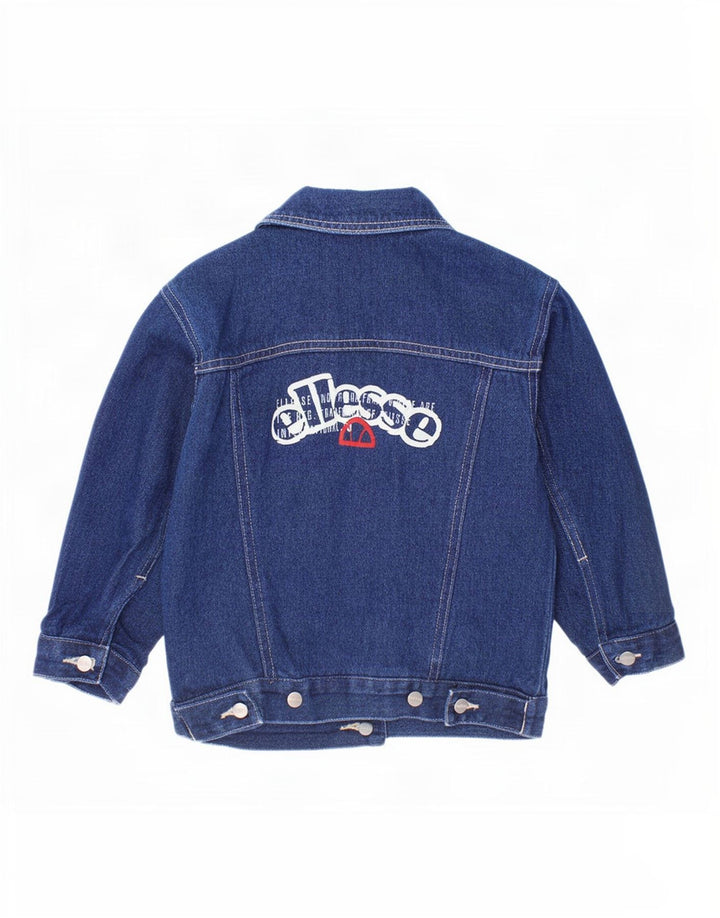 Kurtka dziewczęca Ellesse Graphic Denim 2-3 lata, granatowa, bawełniana