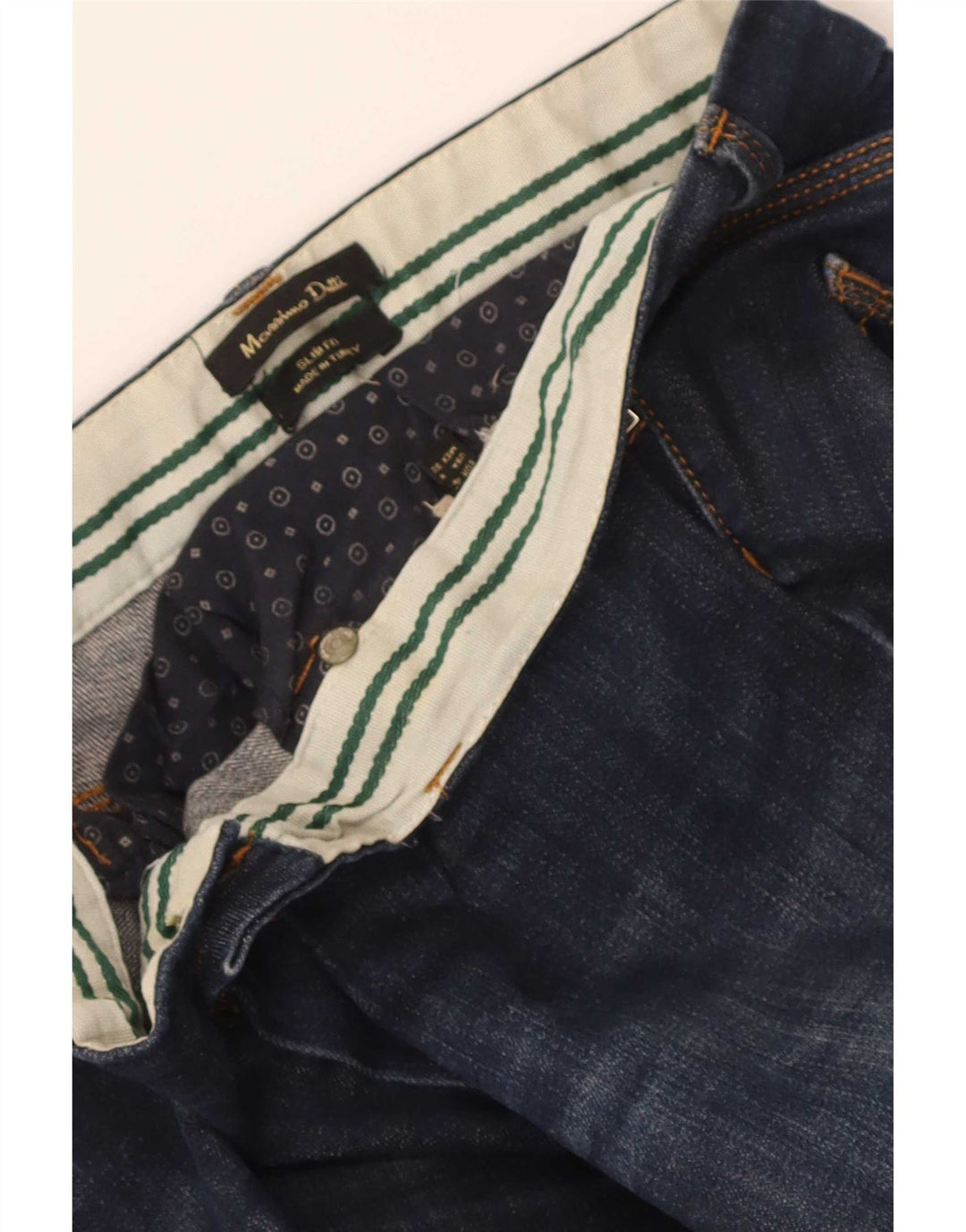 Jeansy damskie Massimo Dutti W30 L31 granatowe